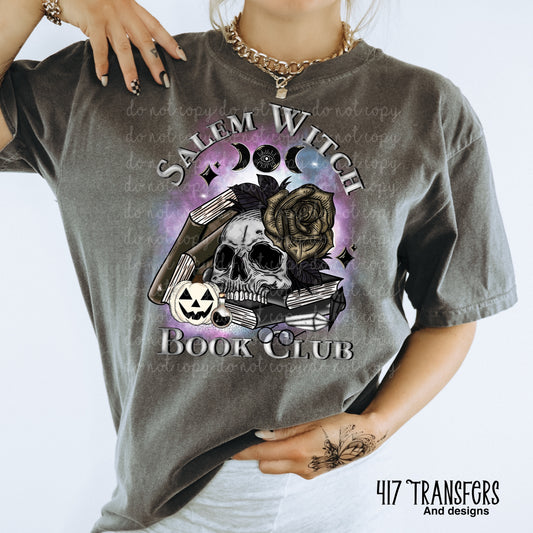 Salem Witch Book Club DTF TRANSFER