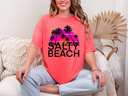 Salty Beach | 3 Colors | DTF TRANSFER