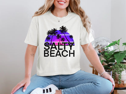 Salty Beach | 3 Colors | DTF TRANSFER