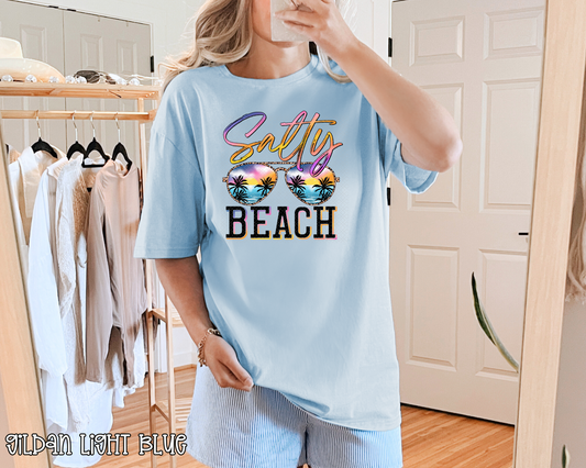 Salty Beach Sunglasses DTF TRANSFER