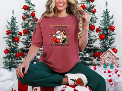 Santas Favorite Chismosa DTF TRANSFER