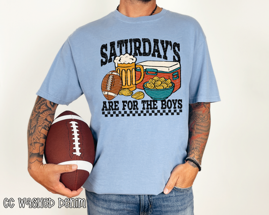 Saturdays Are For The Boys DTF TRANSFER