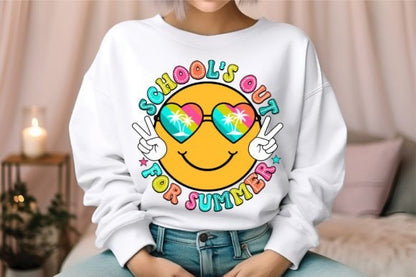 School's Out For Summer smiley