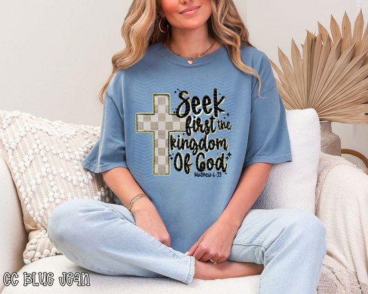 Seek First The Kingdom of God DTF TRANSFER
