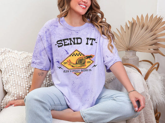Send It Slow N Steady Racing Co DTF TRANSFER