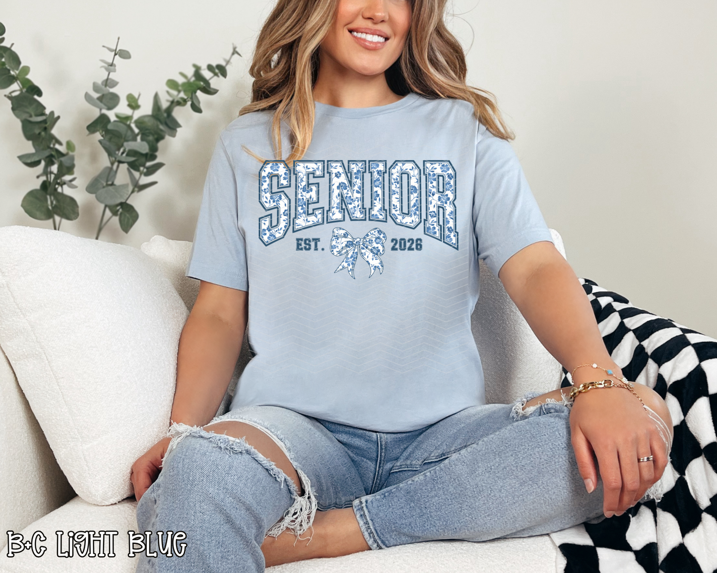 Senior Est 2026 Chinoserie DTF TRANSFER