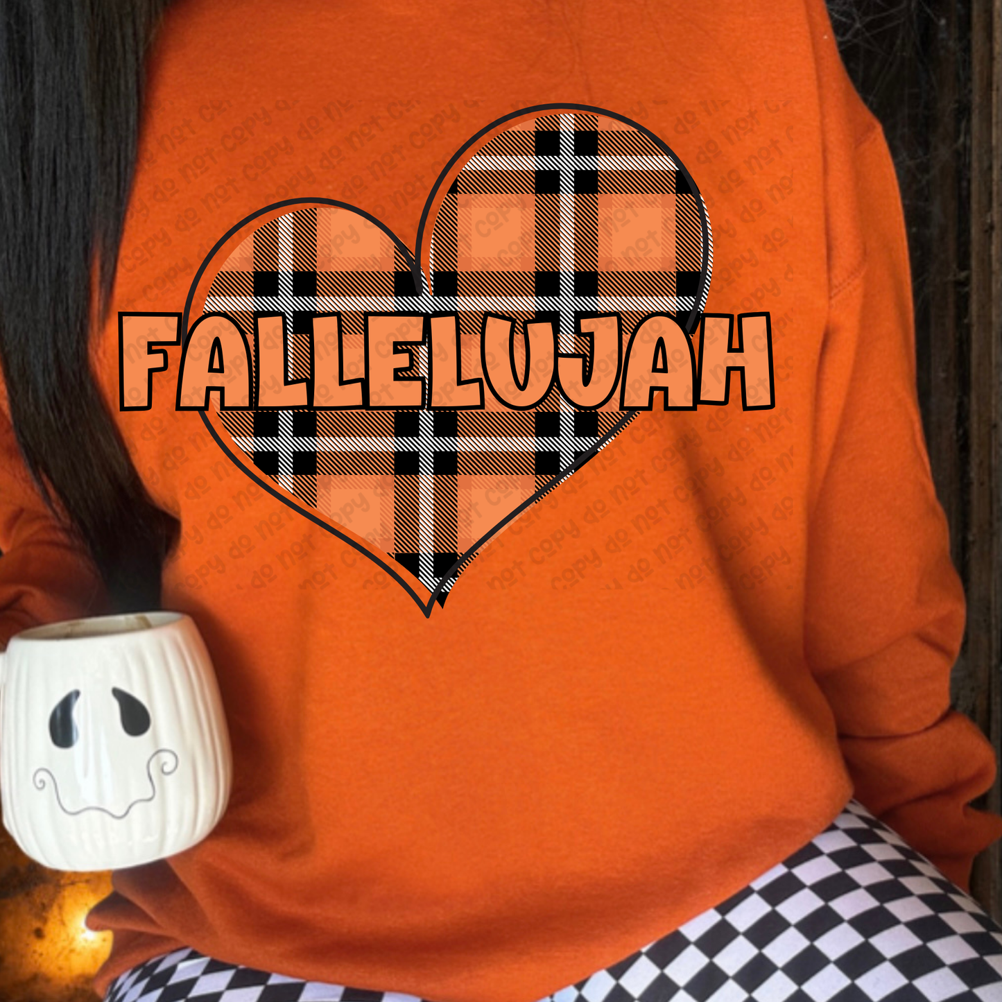 Flannel Fallelujah DTF TRANSFER