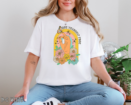 Set Yourself Free Vintage DTF TRANSFER