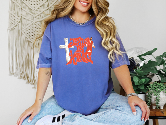 Shining Jesus is King DTF TRANSFER