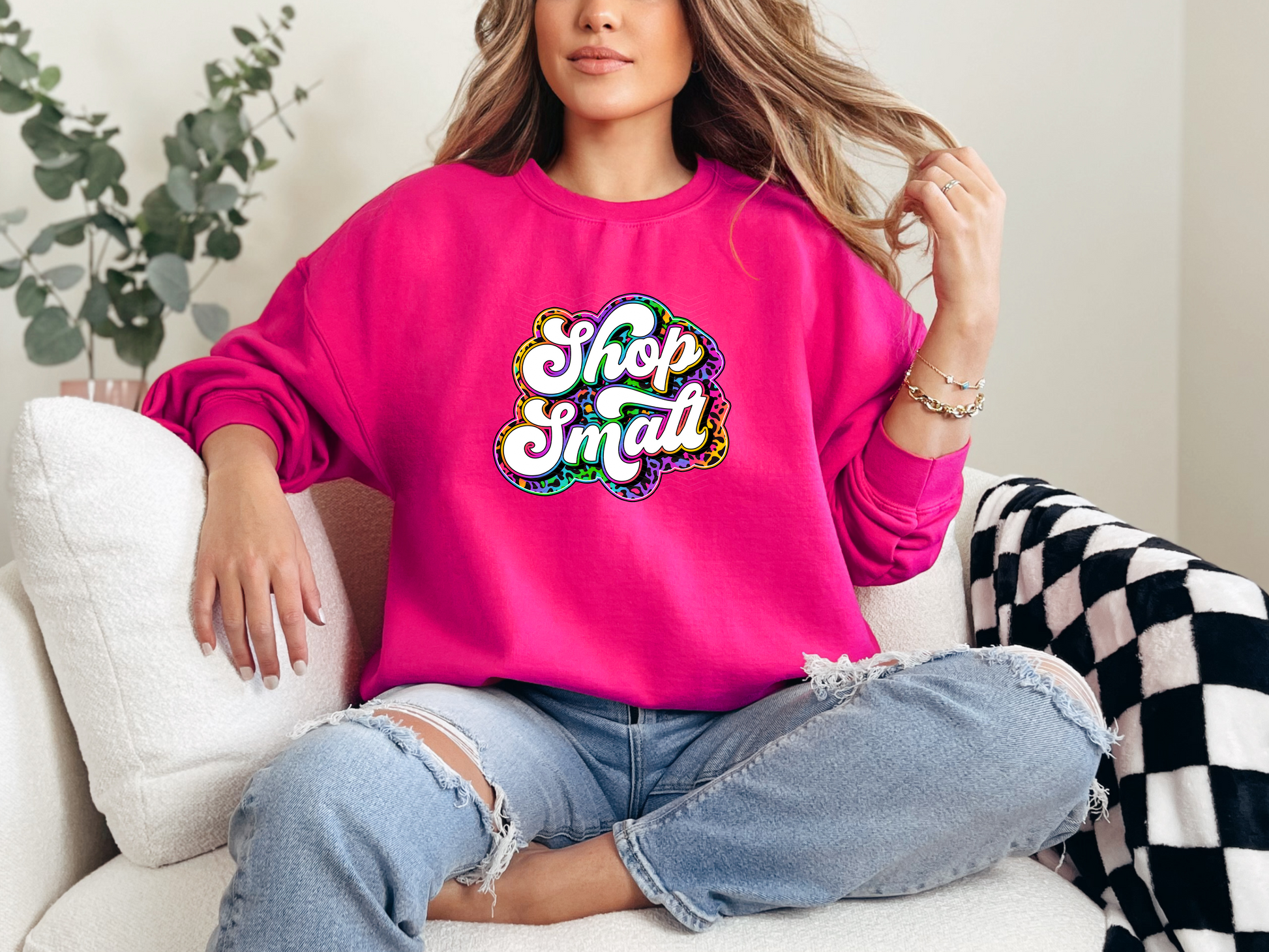 Shop Small Leopard DTF TRANSFER