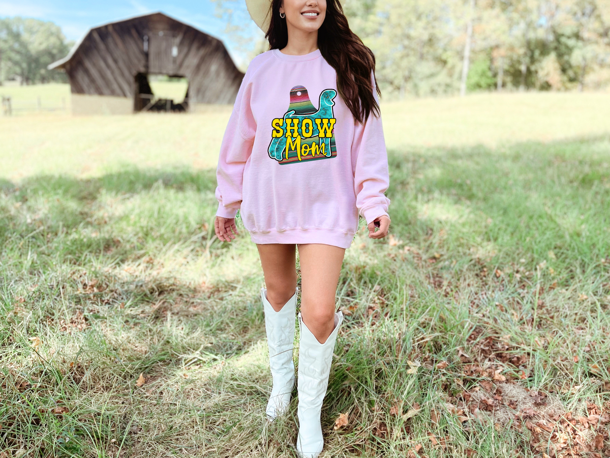 Show Mom Serape Goat DTF TRANSFER