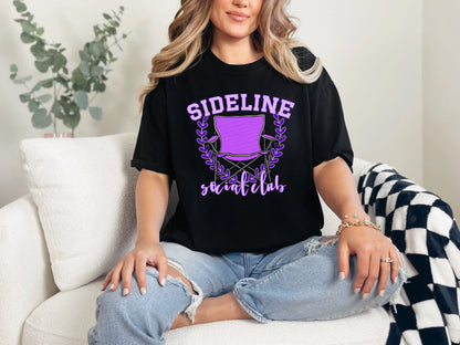 Sideline Social Club Purple DTF TRANSFER