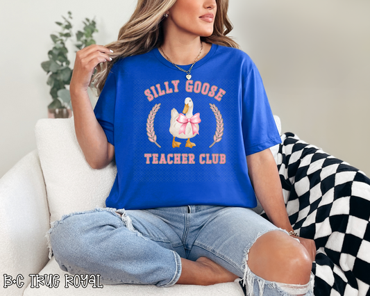 Silly Goose Teacher Club Coquette DTF TRANSFER
