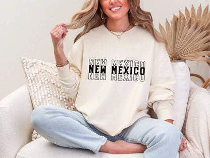 Single Color Stacked New Mexico DTF TRANSFER