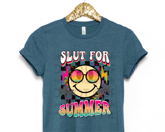 Slut For Summer DTF TRANSFER