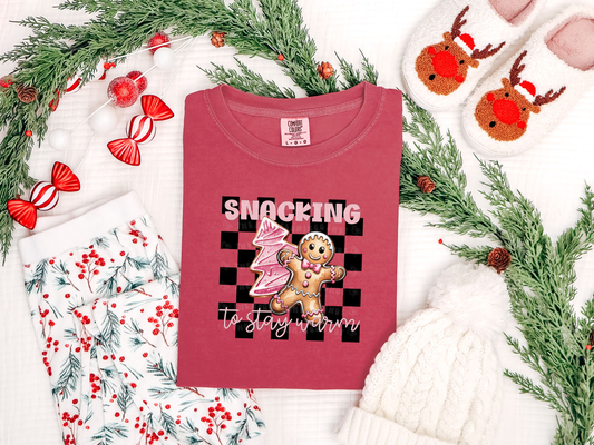 Snacking to Stay Warm DTF TRANSFER