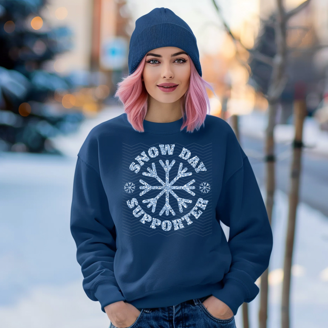 Snow Day Supporter | 3 COLORS | DTF TRANSFER