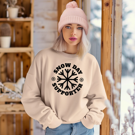 Snow Day Supporter | 3 COLORS | DTF TRANSFER