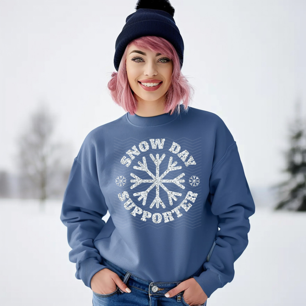 Snow Day Supporter | 3 COLORS | DTF TRANSFER