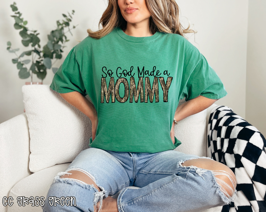 So God Made Me A Mommy DTF TRANSFER