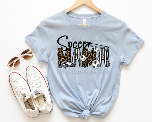Soccer Mama leopard & stripes