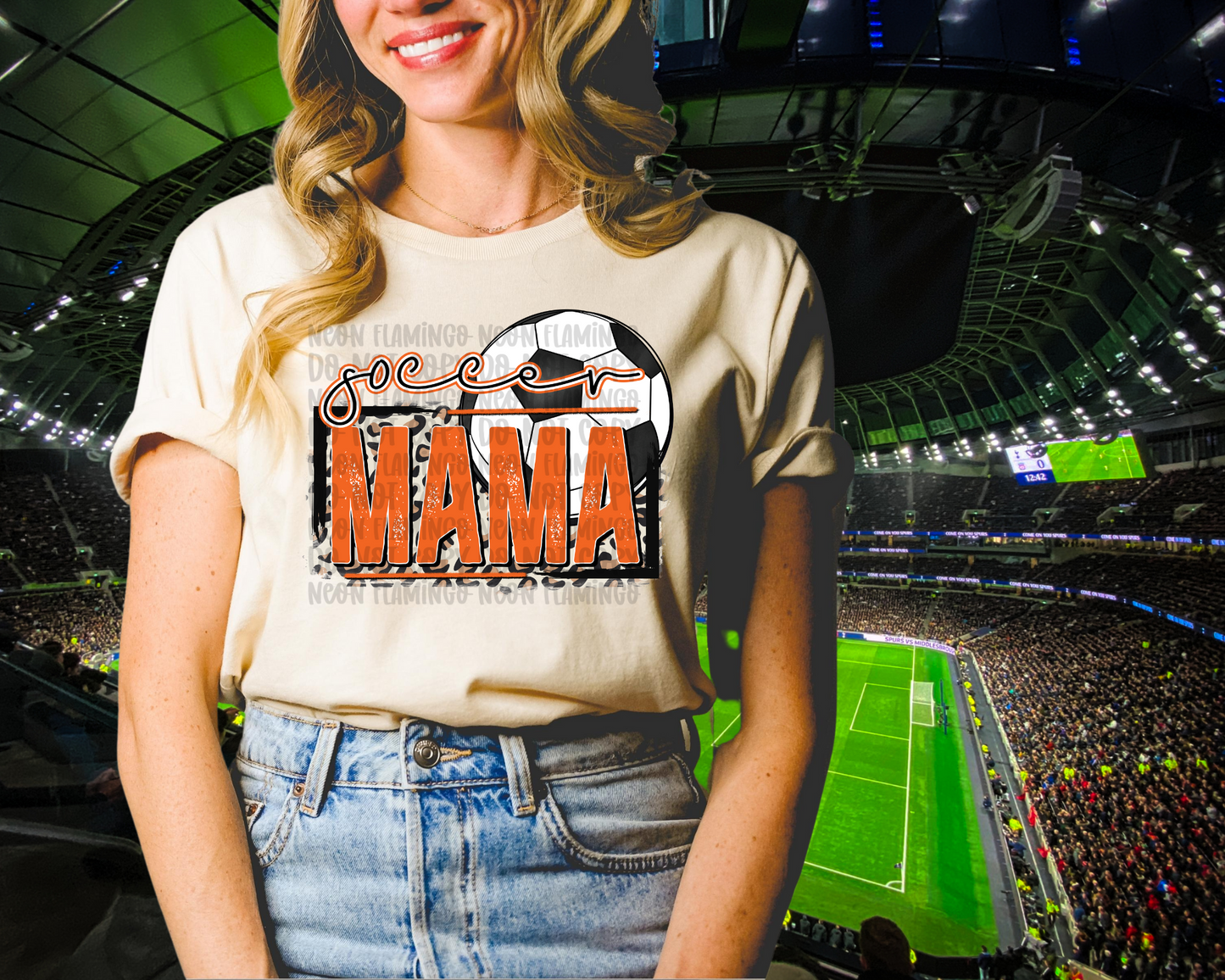 Soccer Mama (Multiple Colors) DTF TRANSFER