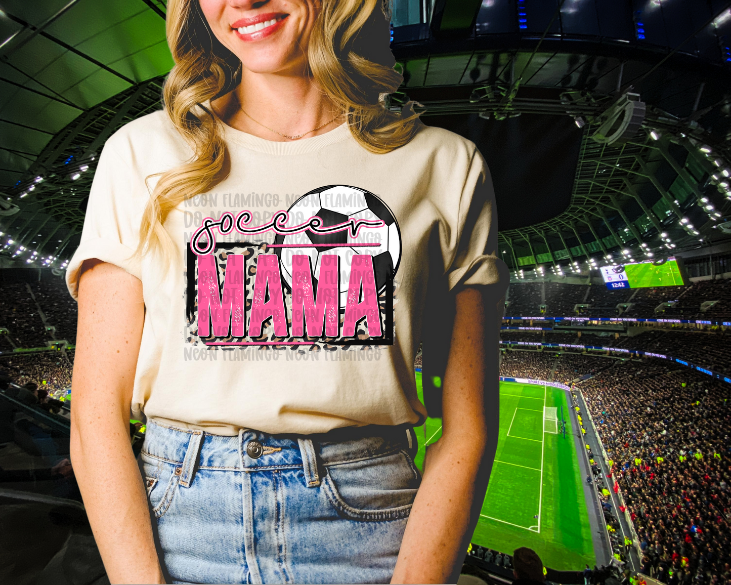 Soccer Mama (Multiple Colors) DTF TRANSFER