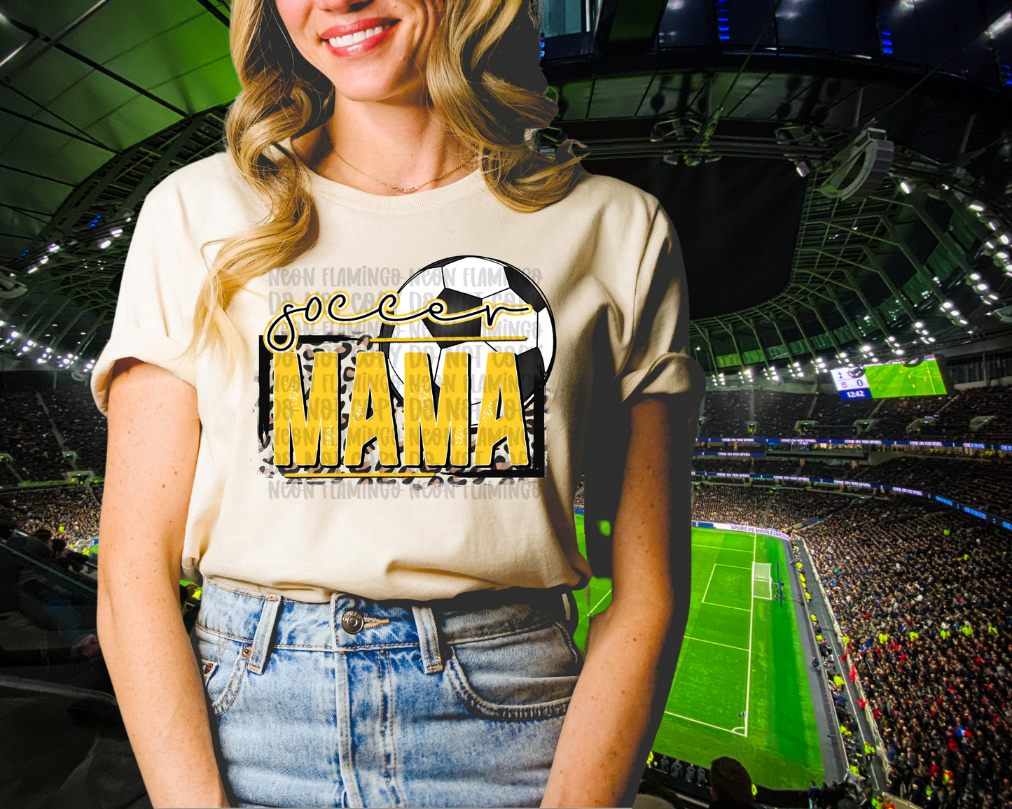 Soccer Mama (Multiple Colors) DTF TRANSFER