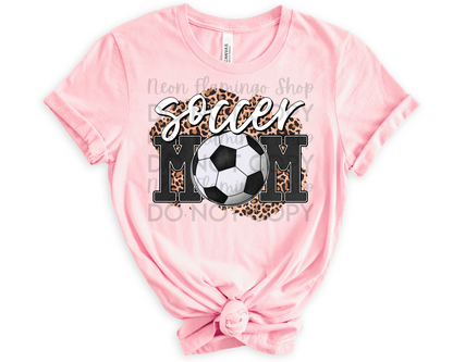 Soccer Mom Leopard Background