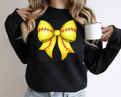 Softball Bow Coquette