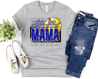Softball Mama | Multiple Colors | DTF TRANSFER