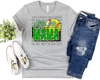 Softball Mama | Multiple Colors | DTF TRANSFER