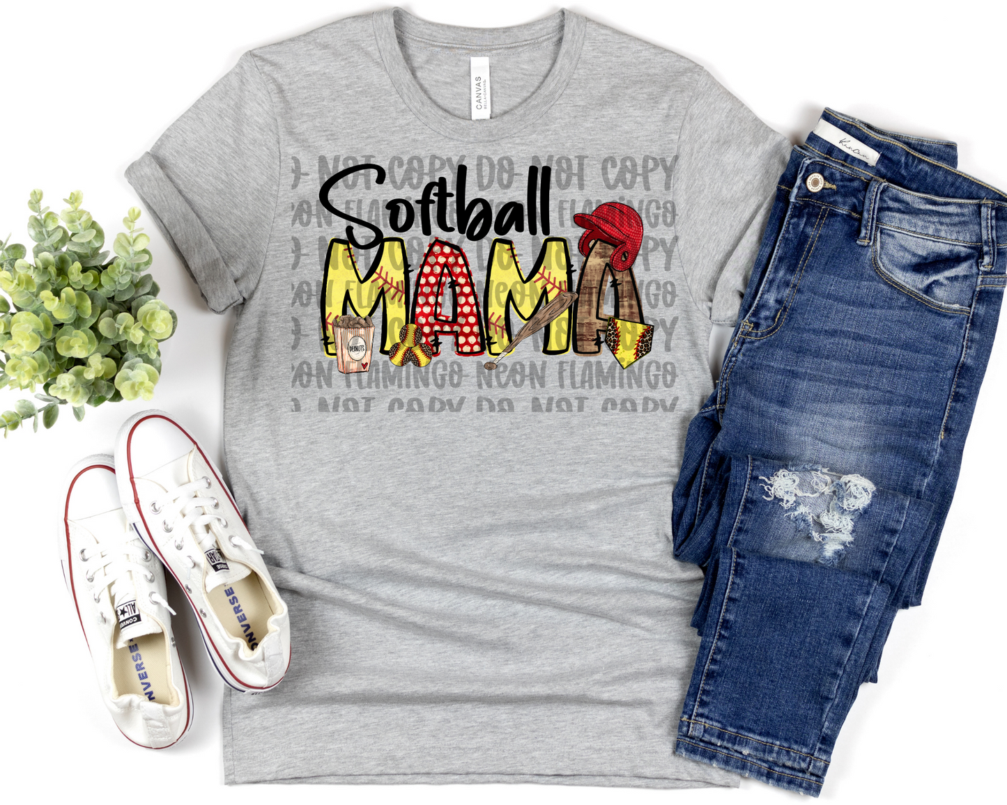 Softball Mama no leopard