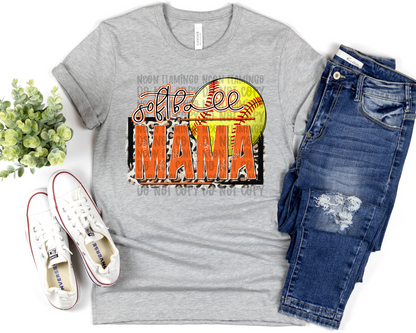 Softball Mama | Multiple Colors | DTF TRANSFER