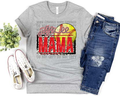 Softball Mama | Multiple Colors | DTF TRANSFER