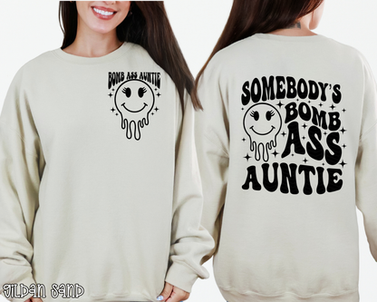 Somebody's Bomb Ass Auntie DTF TRANSFER