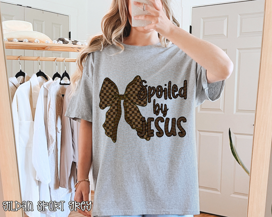 Spoiled By Jesus DTF TRANSFER