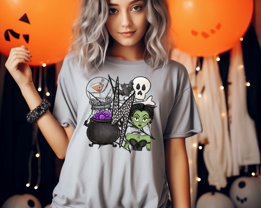 Spooky collage 2 Witch