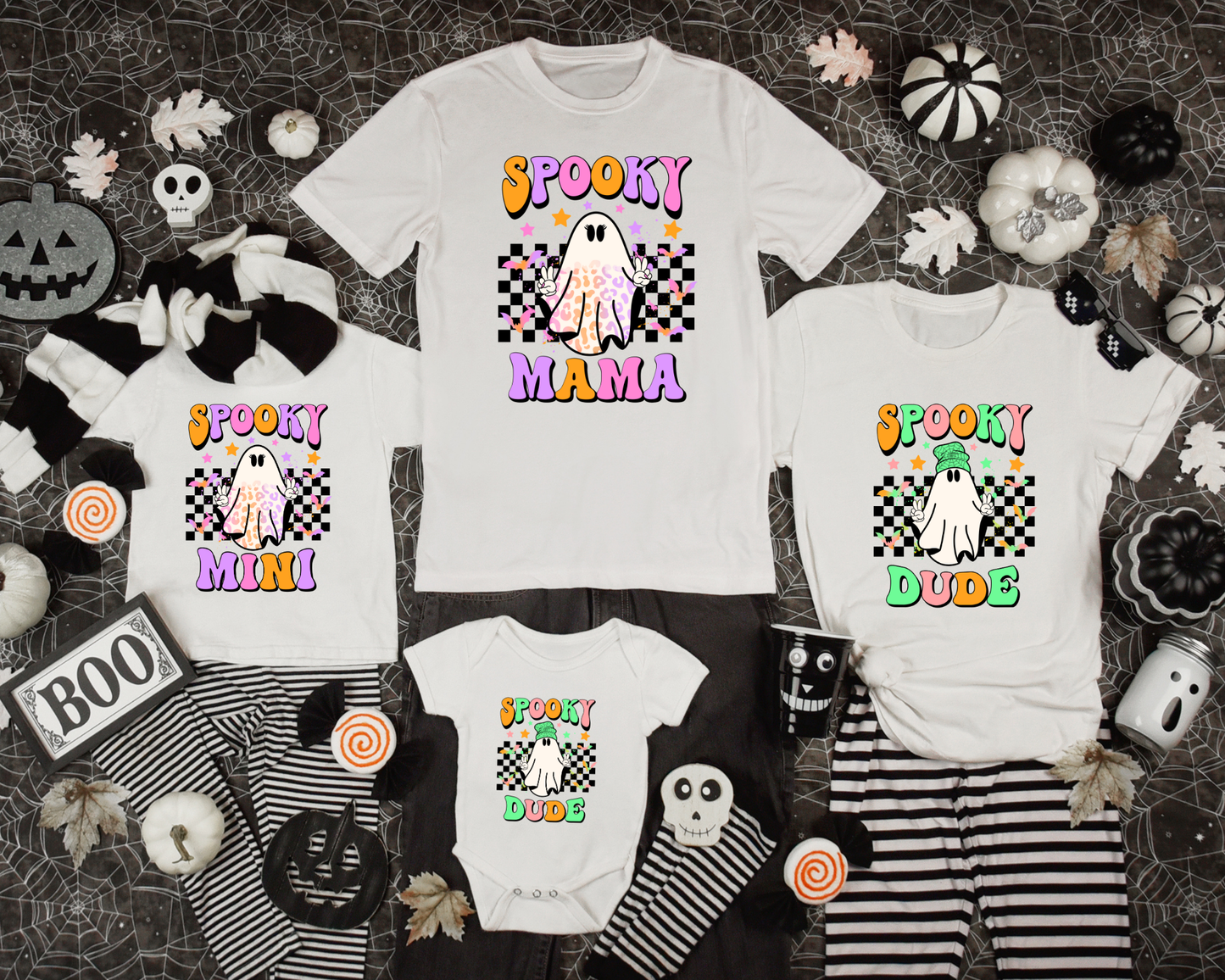 Spooky Mama, Spooky Dude, Spooky Mini