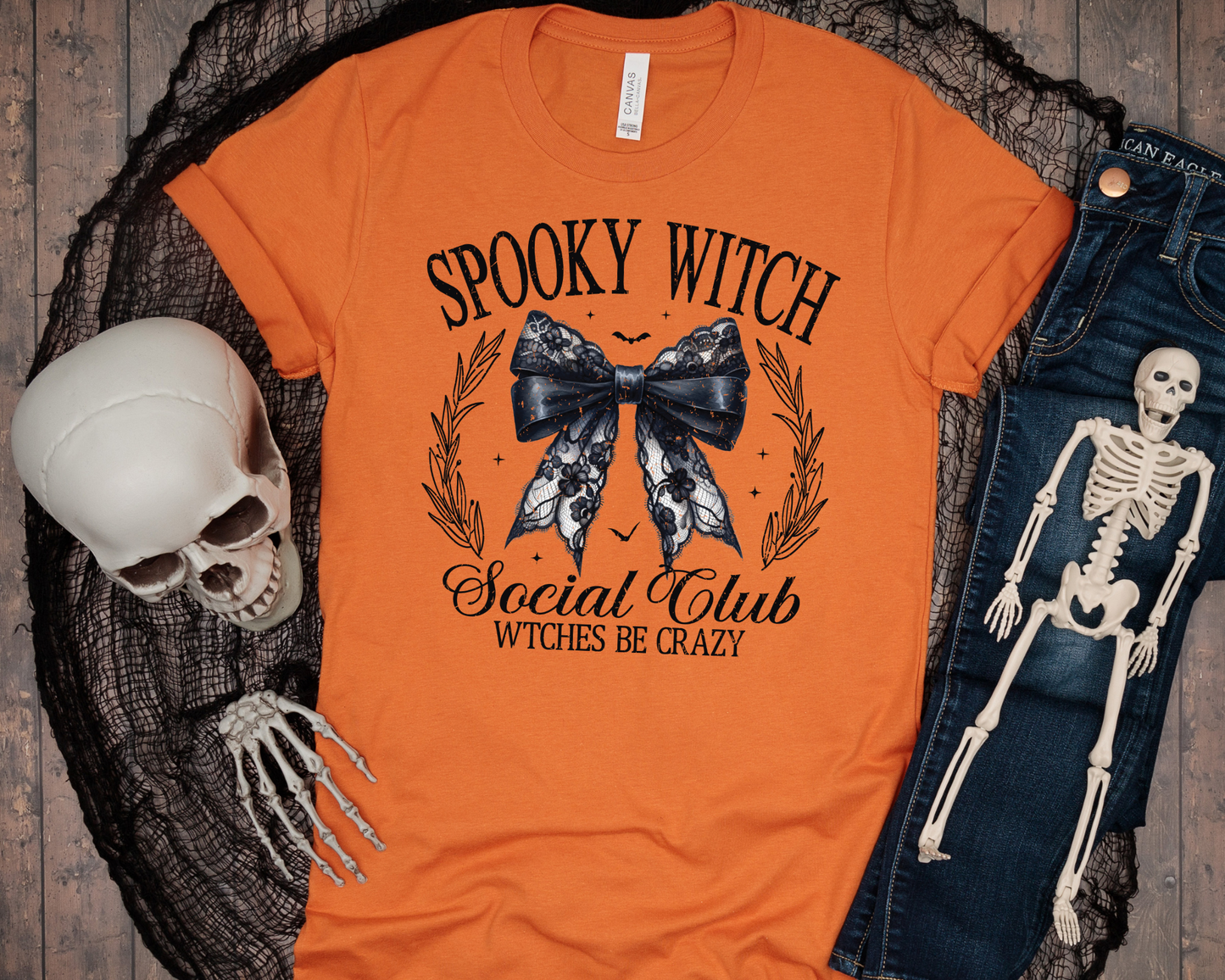 Spooky Witch Social Club DTF TRANSFER