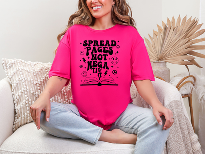 Spread Pages Not Negativity DTF TRANSFER