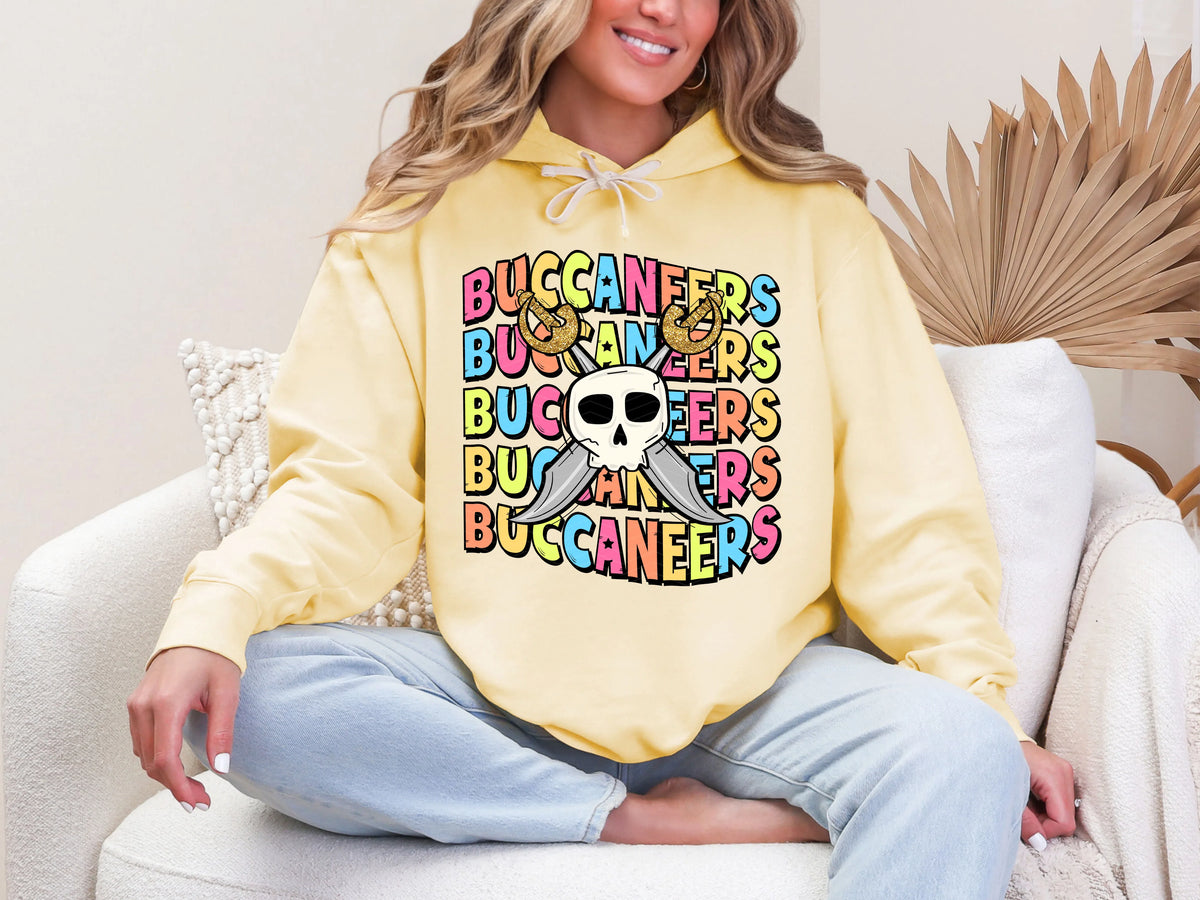 Star Eye Cartoon Buccaneers DTF TRANSFER