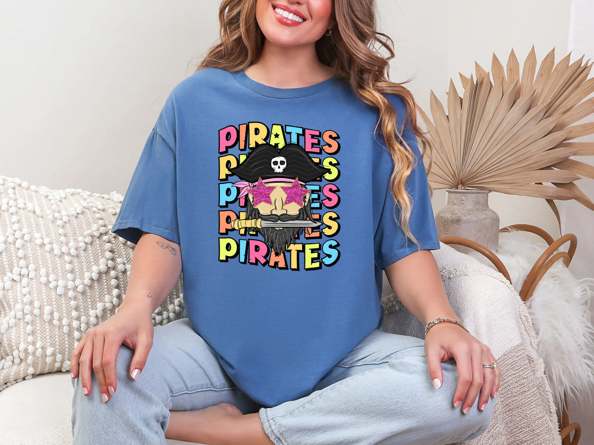 Star Eye Cartoon Pirates DTF TRANSFER