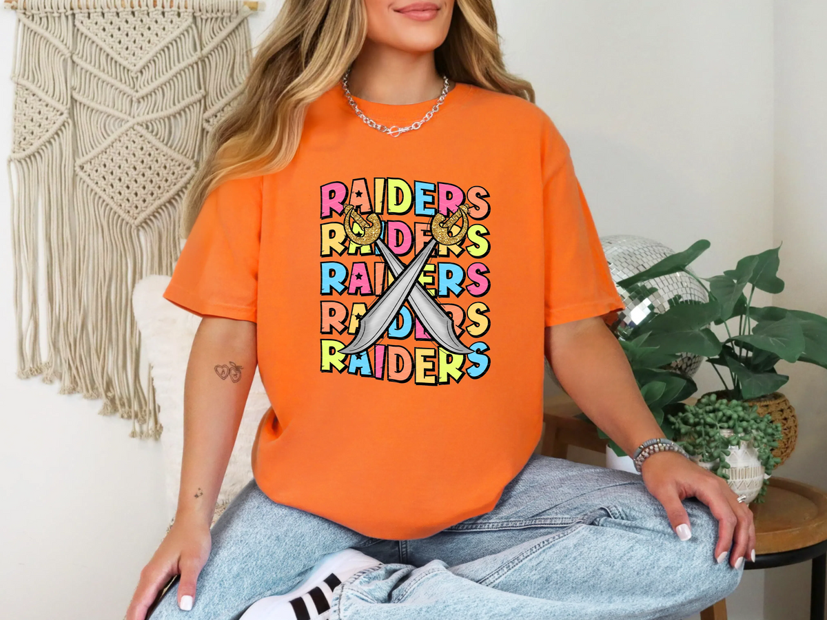 Star Eye Cartoon Raiders DTF TRANSFER