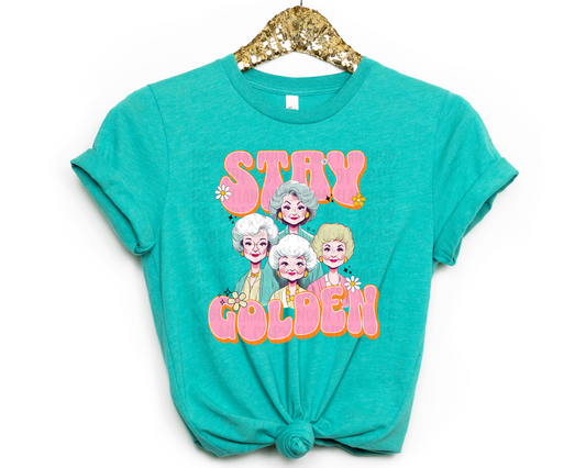 Stay Golden pink