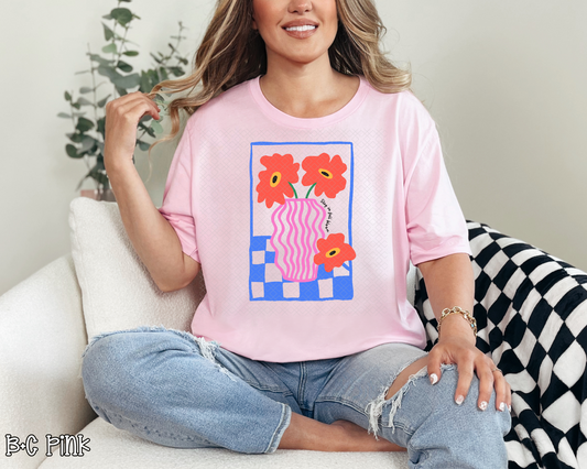 Stay In Full Bloom Hand Drawn Collection DTF TRANSFER
