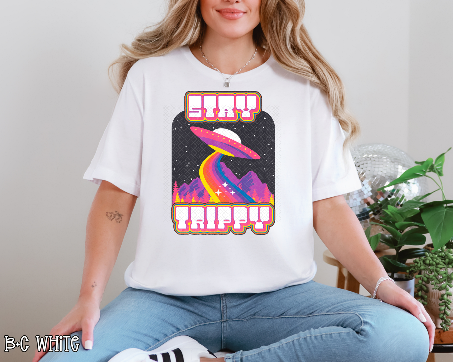 Stay Trippy Neon DTF TRANSFER