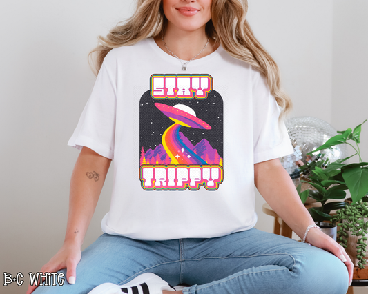 Stay Trippy Neon DTF TRANSFER