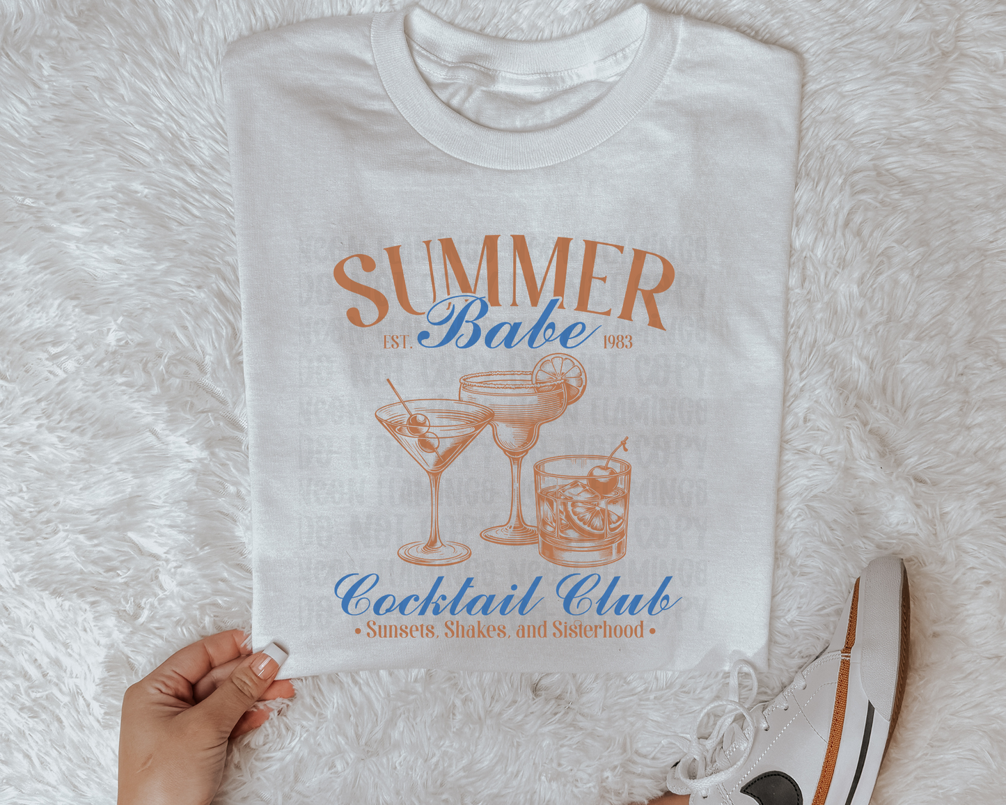 Summer Babe Cocktail Club | Multiple Colors DTF TRANSFER