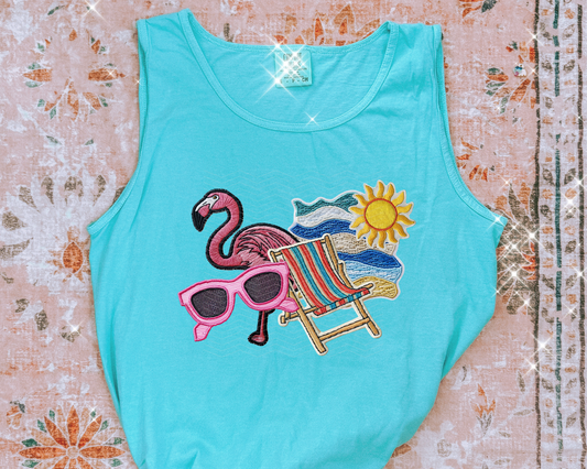 Summer Faux Embroidery